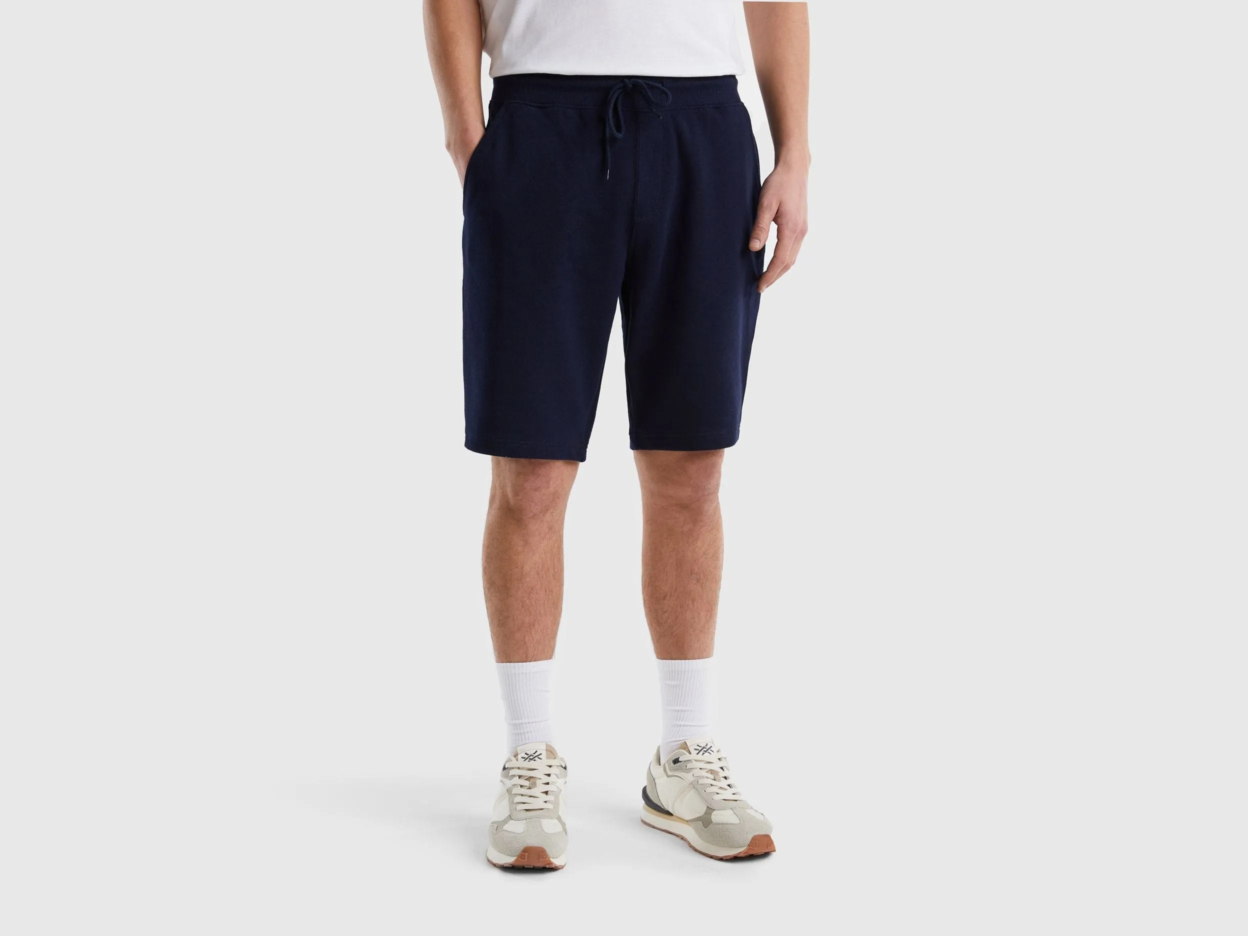 100% cotton sweat bermudas