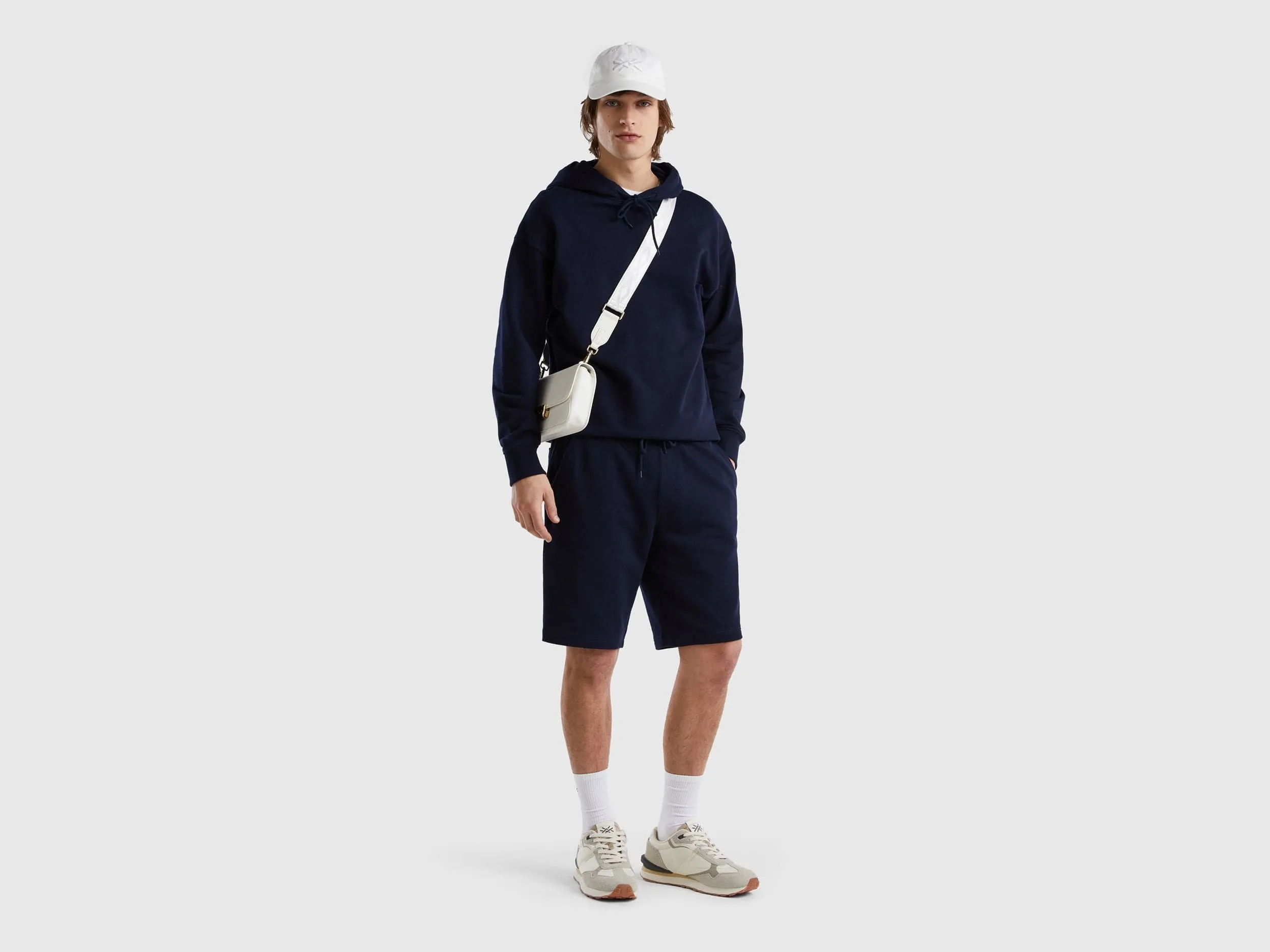 100% cotton sweat bermudas