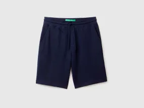 100% cotton sweat bermudas