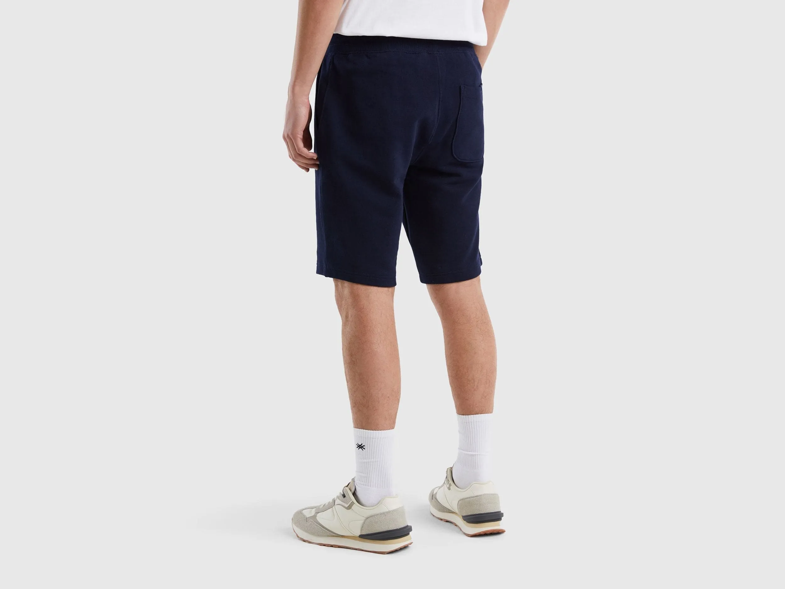 100% cotton sweat bermudas