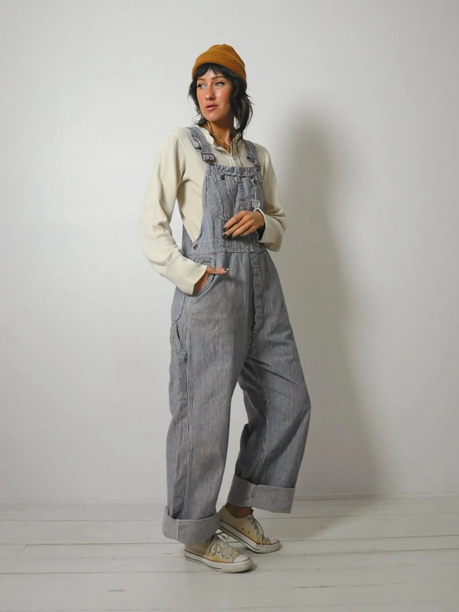 1960's Big Mac Hickory Stripe Overalls