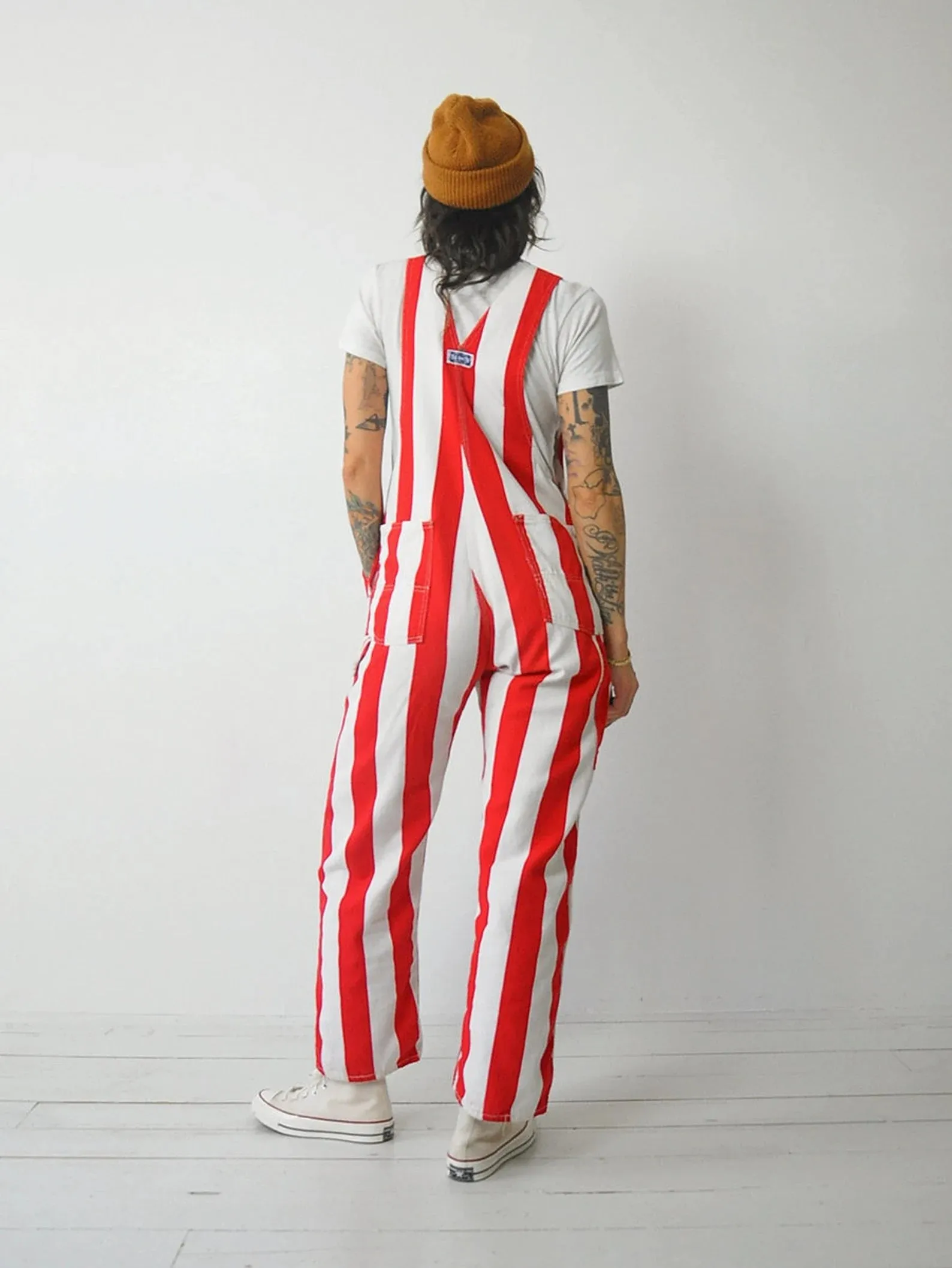 1970's Big Smith Red Stripe Overalls