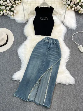 2 Pcs Women's Pants Set L  533023