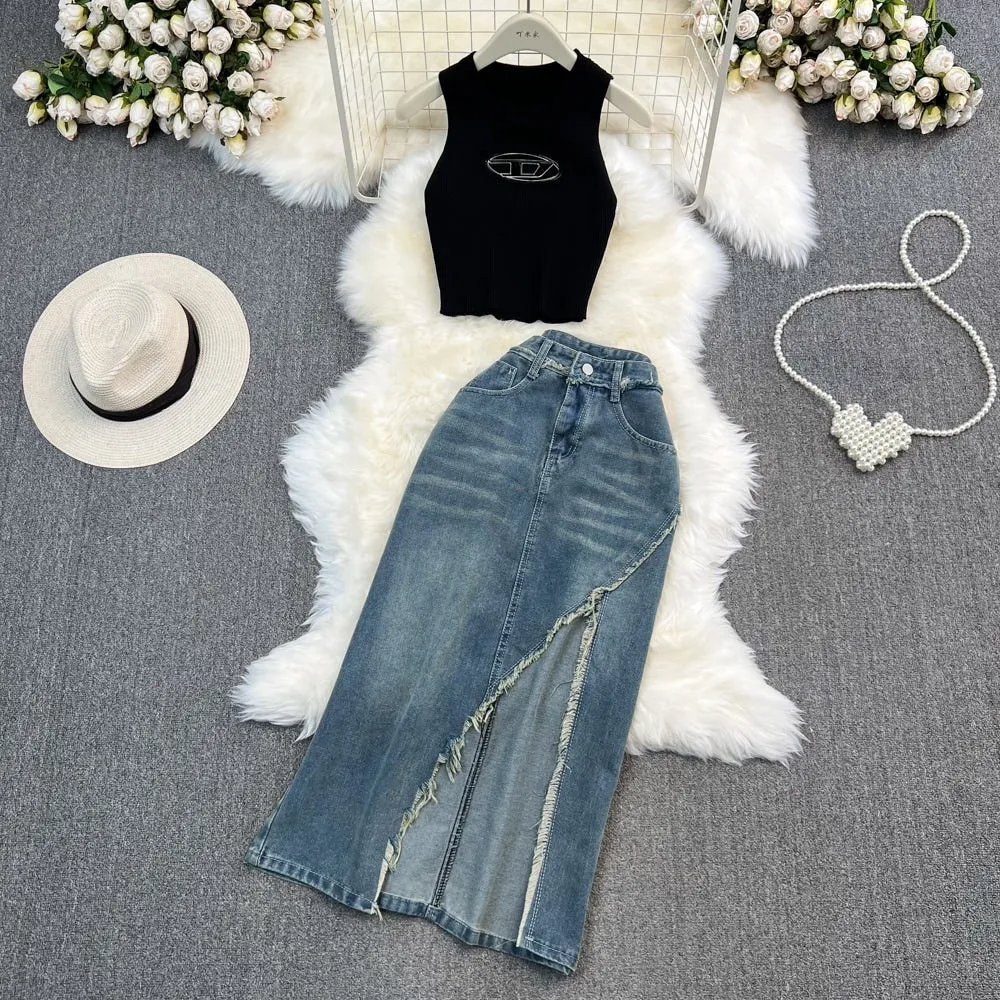 2 Pcs Women's Pants Set L  533023