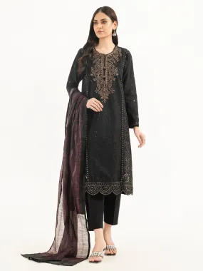 2 Piece Cambric Suit-Embroidered (Pret)