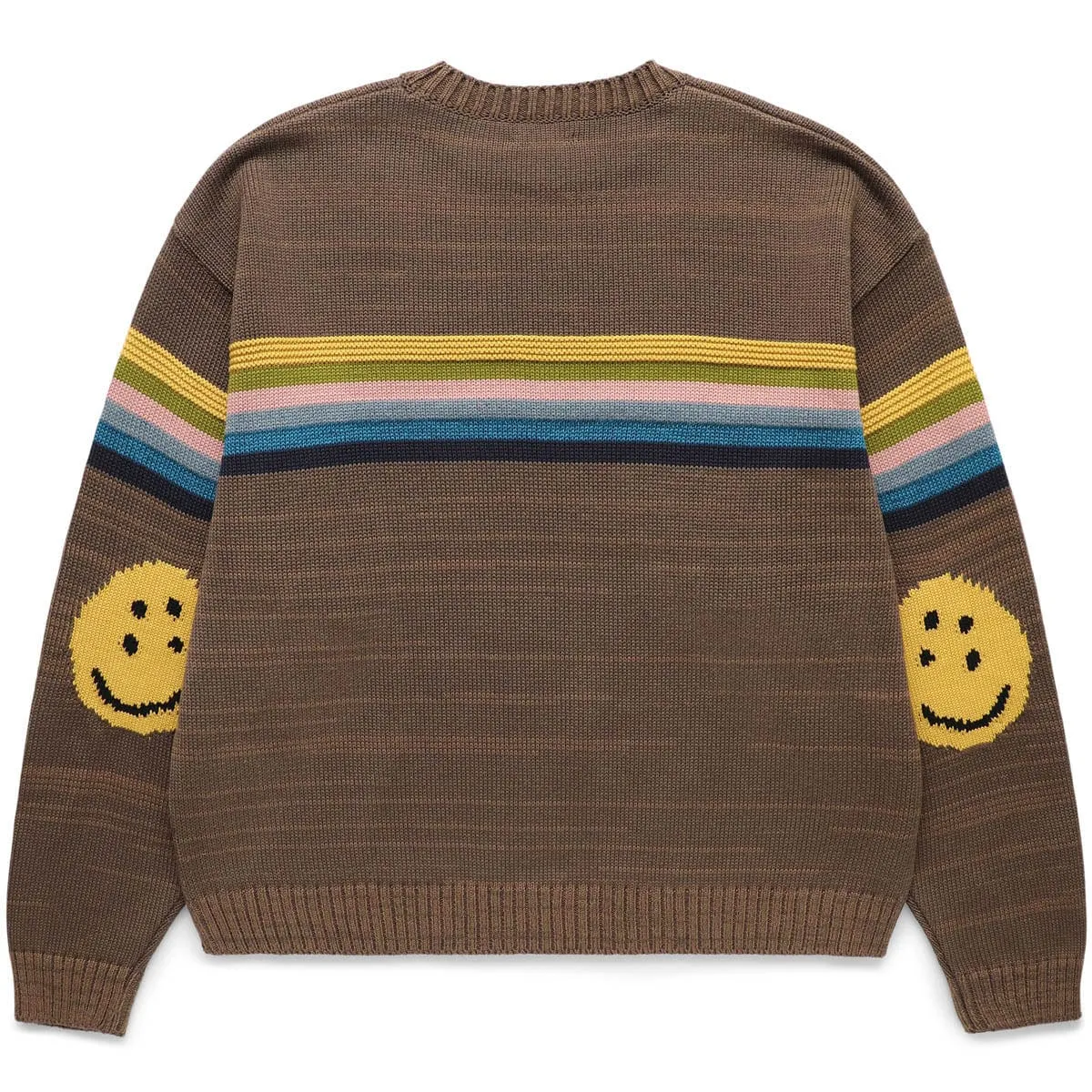 5G KNIT RAINBOW & RAINBOWY CREW SWEATER