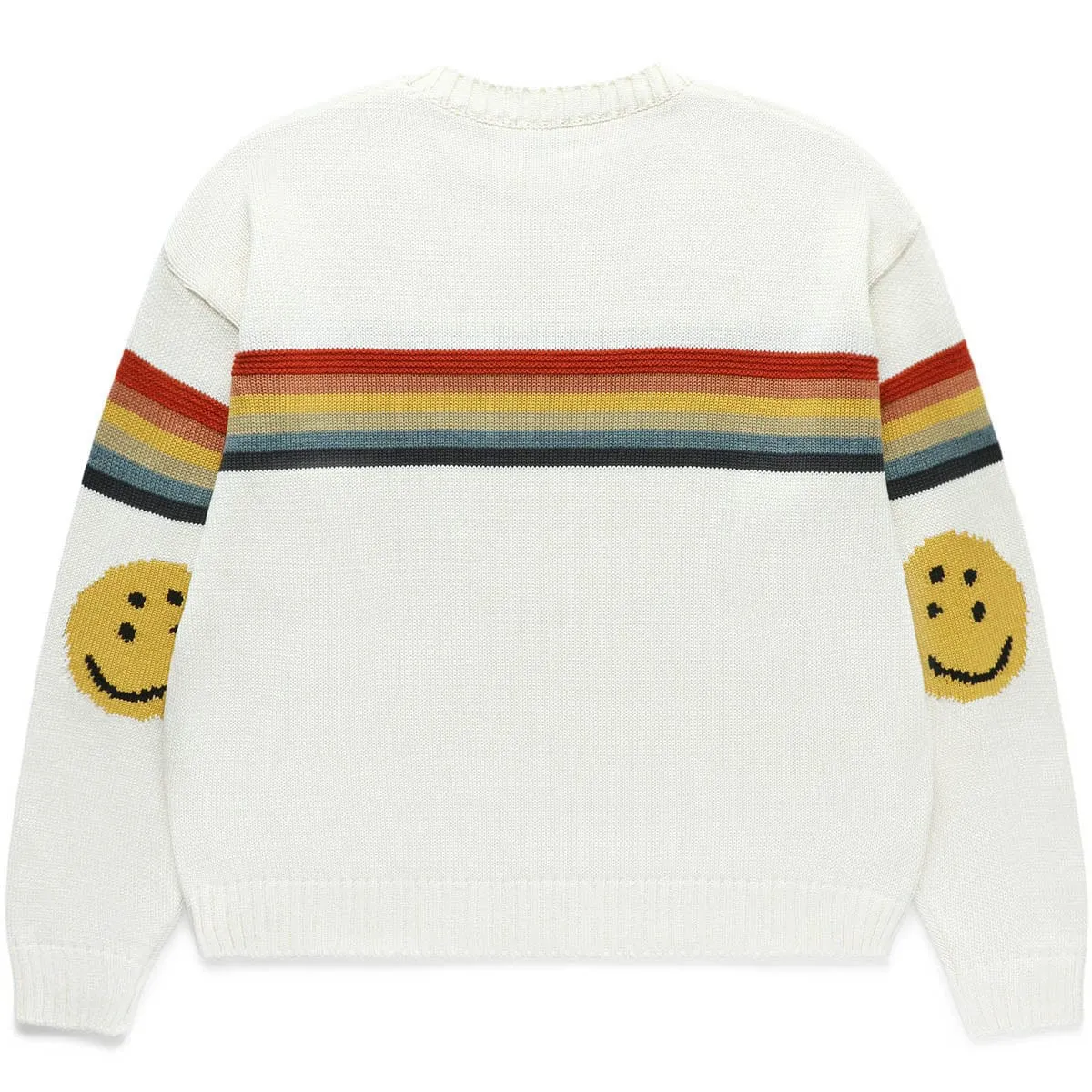 5G KNIT RAINBOW & RAINBOWY CREW SWEATER