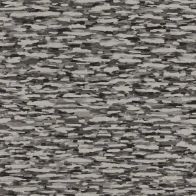 Abstract Contemporary Camo Wallpaper in Grey/Cream