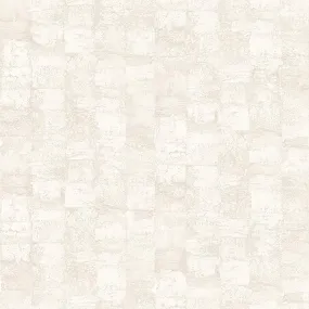 Abstract Textured Wallpaper in Cream