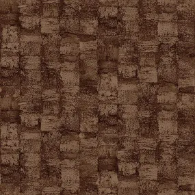 Abstract Textured Wallpaper in Pecan