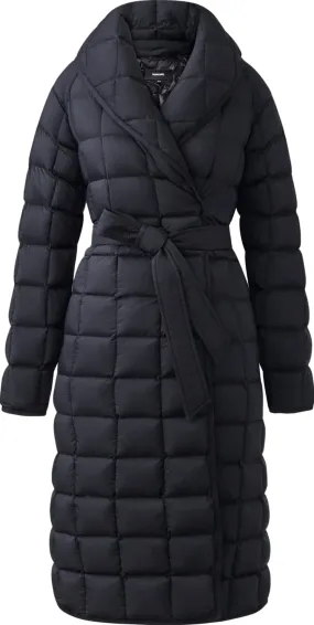Allegra Matte Light Down Wrap Coat - Women's|-|Manteau drappé en duvet léger au fini mat Allegra - Femme