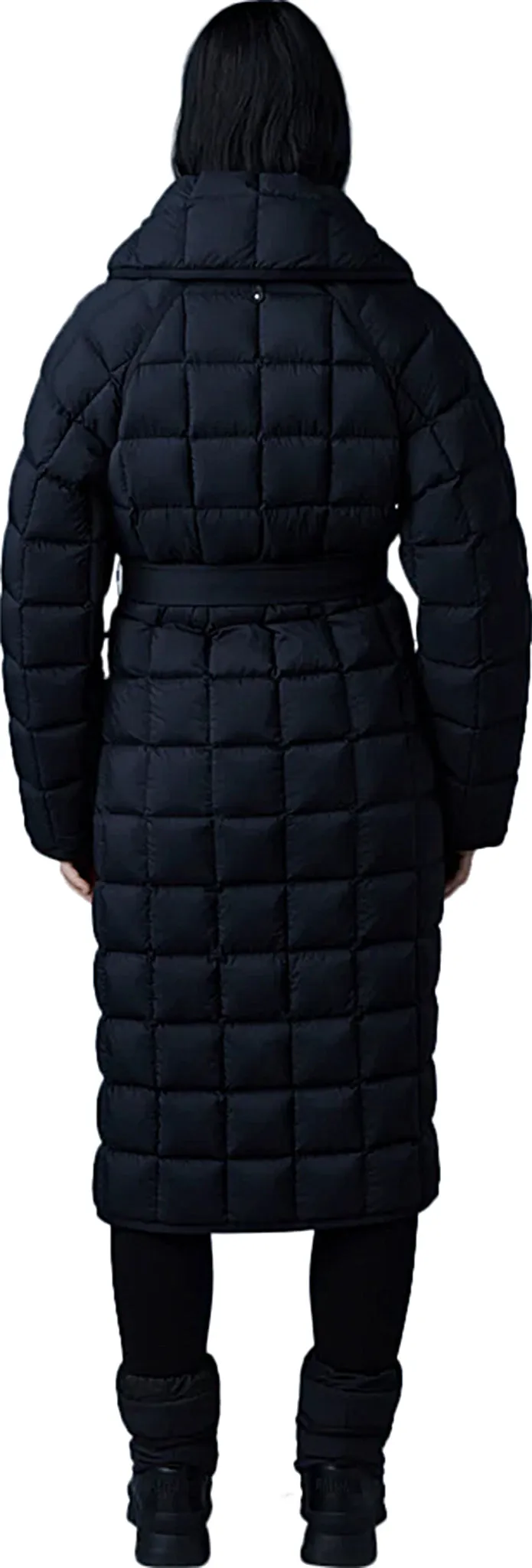 Allegra Matte Light Down Wrap Coat - Women's|-|Manteau drappé en duvet léger au fini mat Allegra - Femme