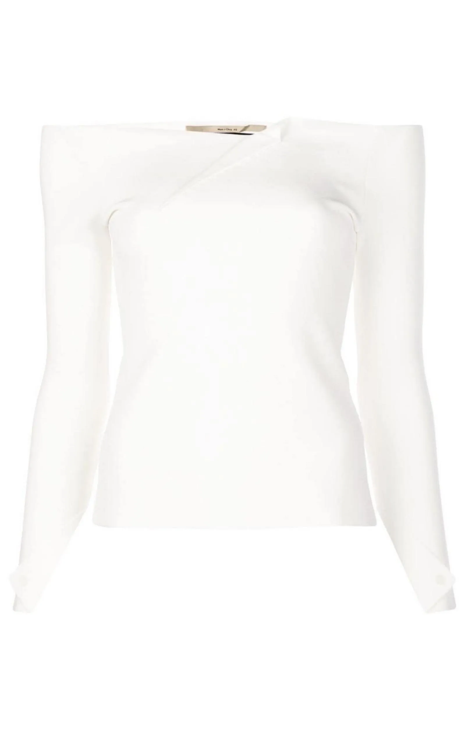 Angeles Off-the-shoulder Ponte Top
