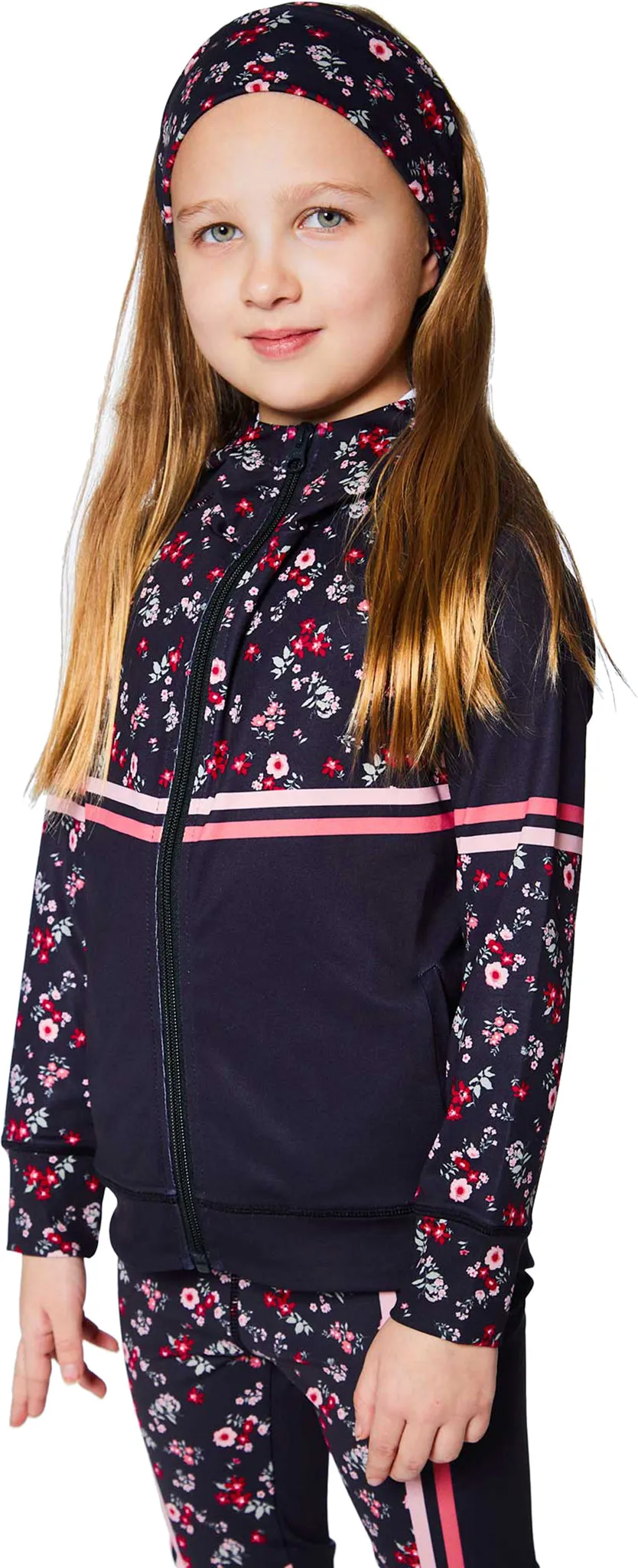 Athletic Hooded Jacket - Little Girl|-|Chandail à capuchon de sport - Petite Fille