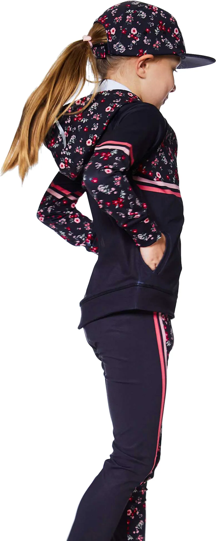 Athletic Hooded Jacket - Little Girl|-|Chandail à capuchon de sport - Petite Fille