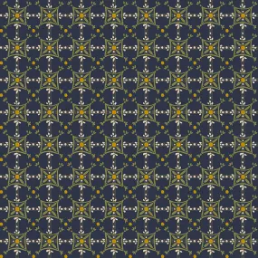 Autumn Tile - Blue