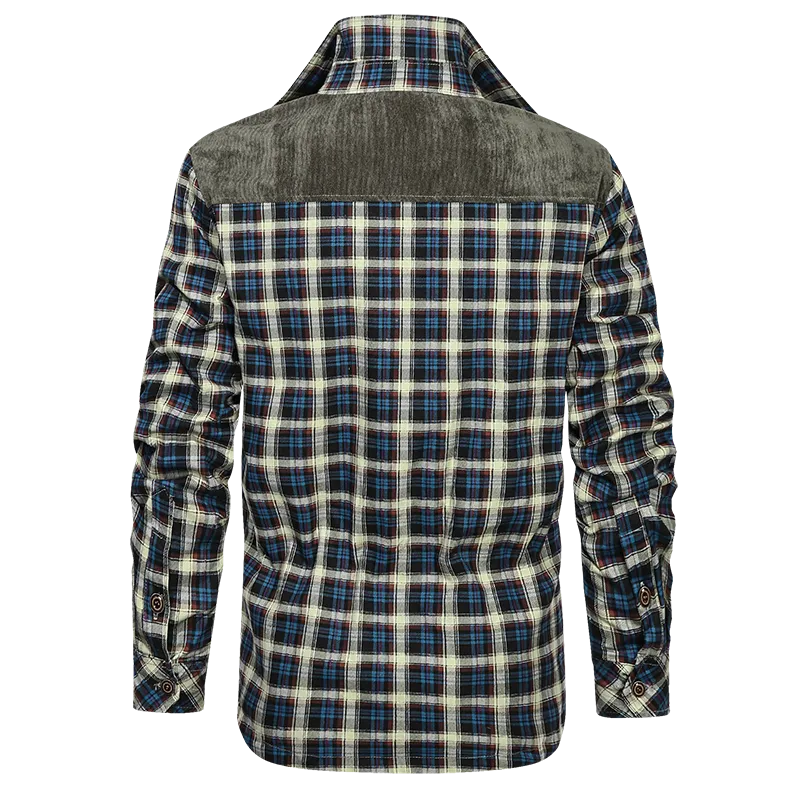 Autumn Winter Men Warm Jacket Fleece Thick Slim Fit US Size Jacket