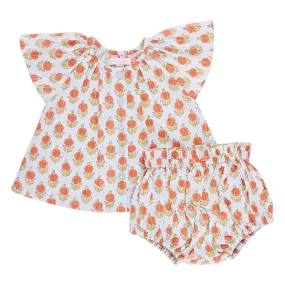 Baby Girls Willow 2-Piece Set - Blue Dahlia