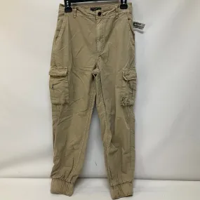 Beige Pants Cargo & Utility Abercrombie And Fitch, Size Xs