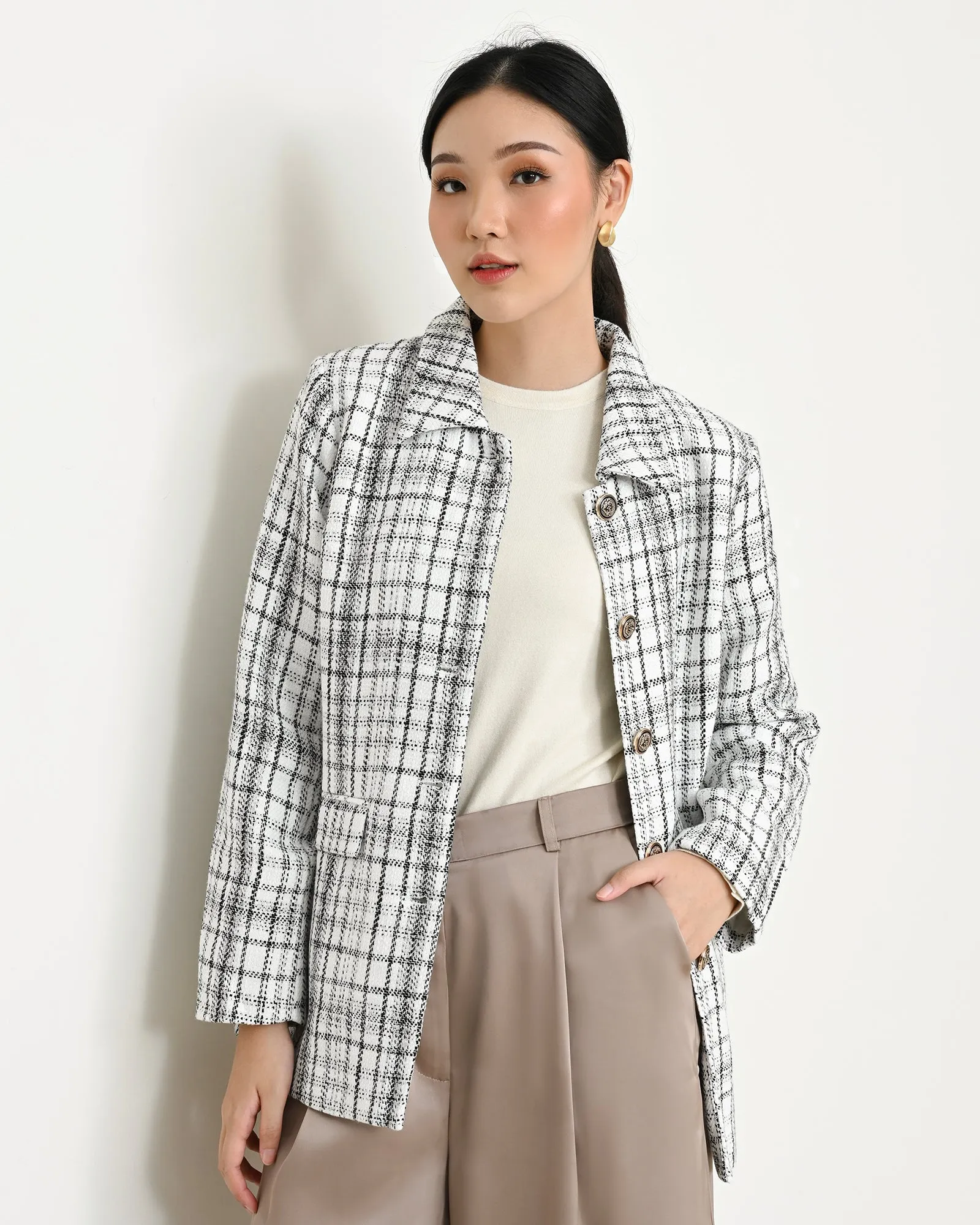 BLAIR TWEED BLAZER