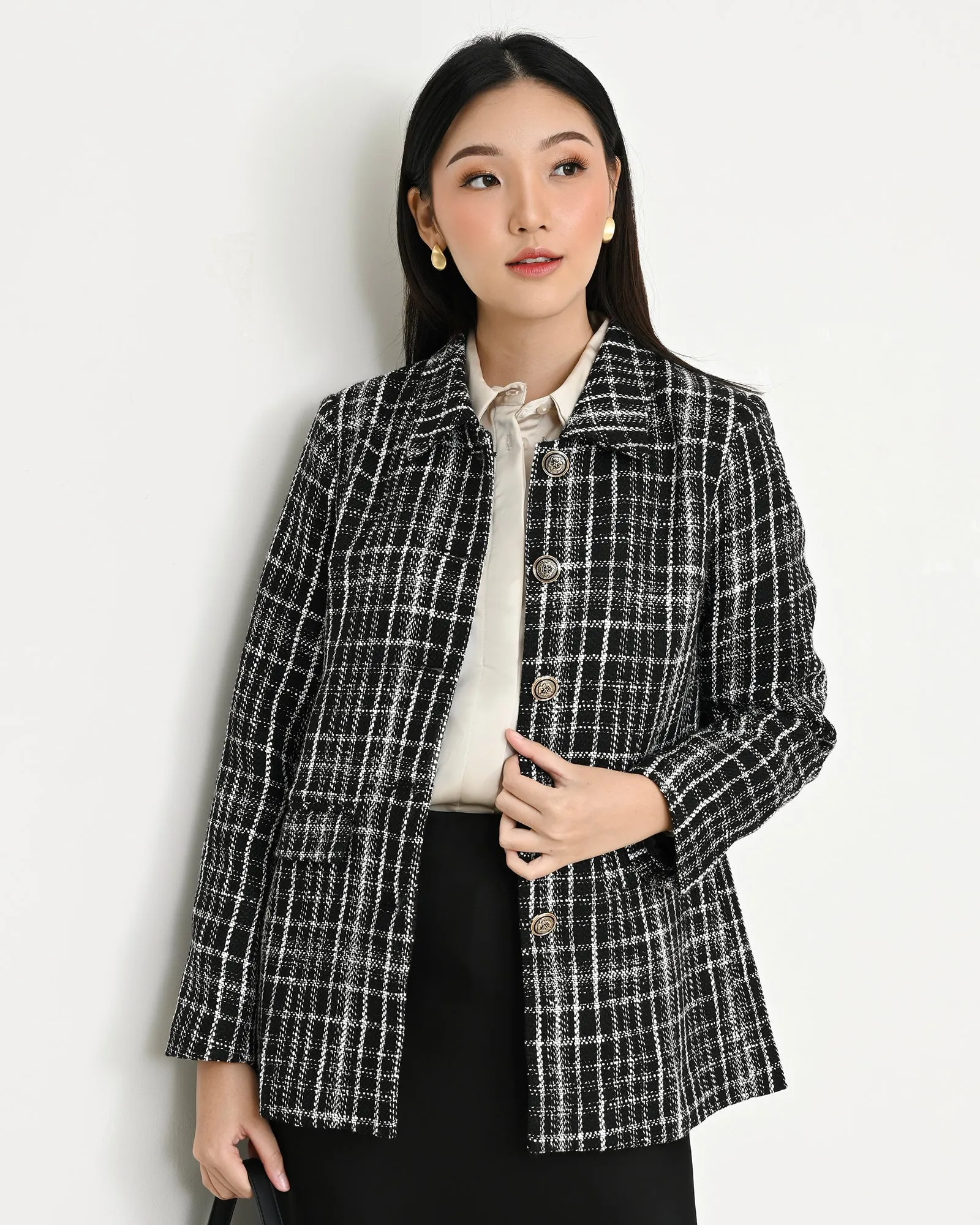 BLAIR TWEED BLAZER