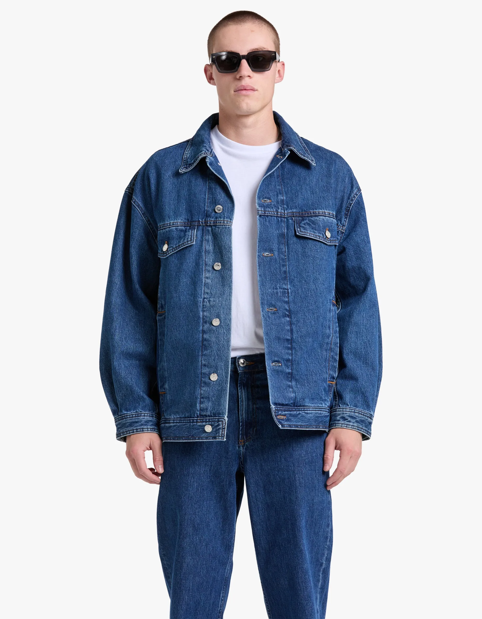 Blouson Elvis - IAI Washed Indigo