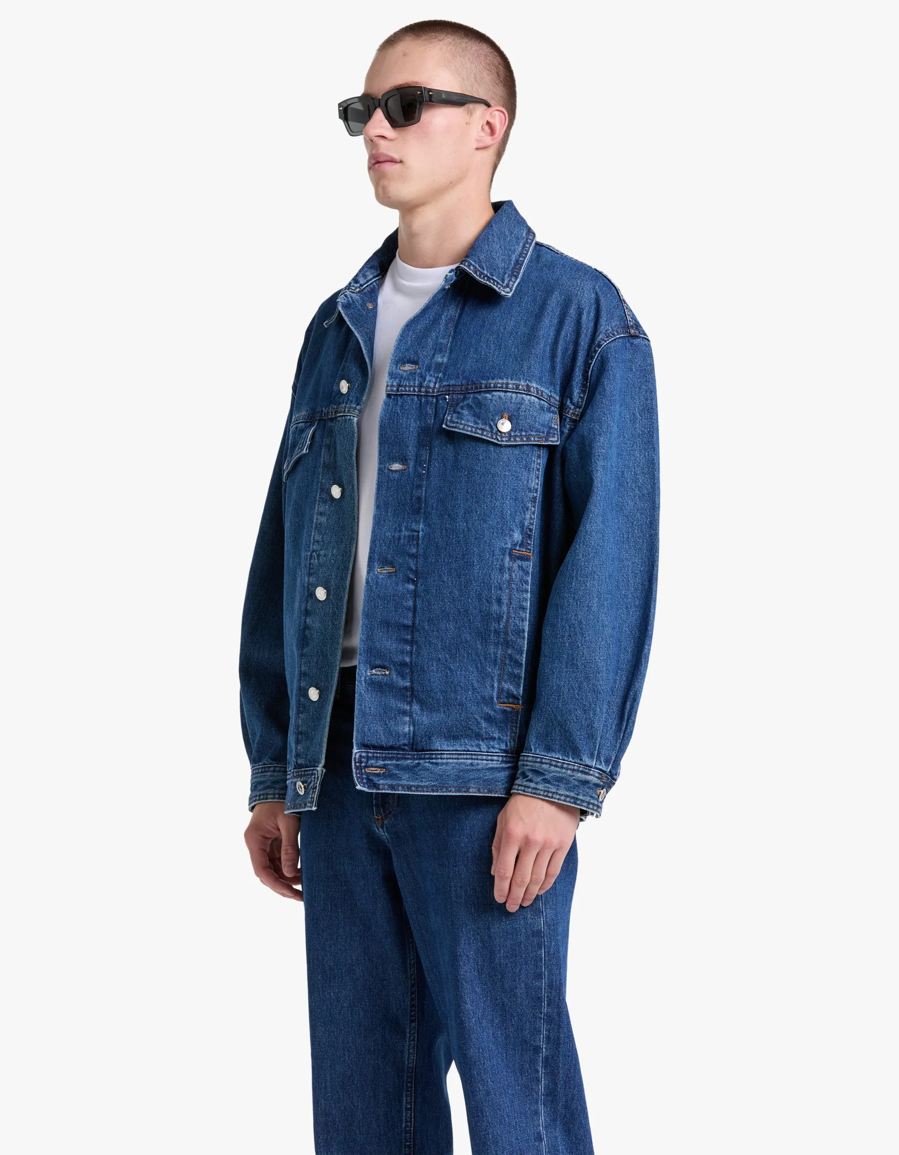 Blouson Elvis - IAI Washed Indigo