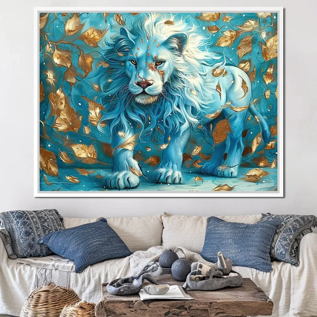 Blue Lion Golden Majesty of Autumn