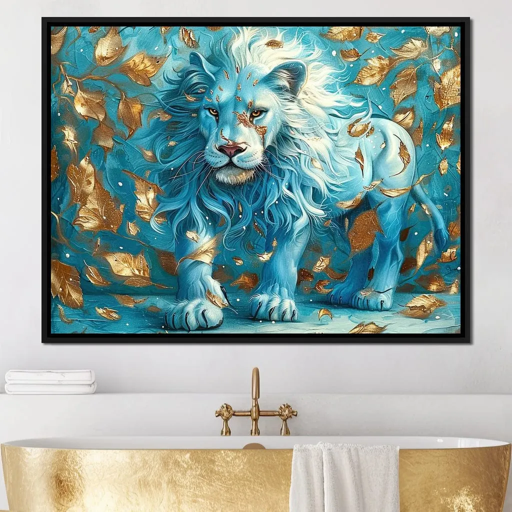 Blue Lion Golden Majesty of Autumn