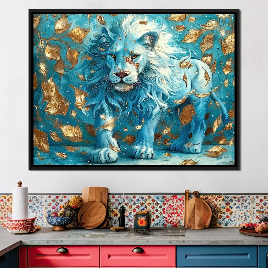 Blue Lion Golden Majesty of Autumn