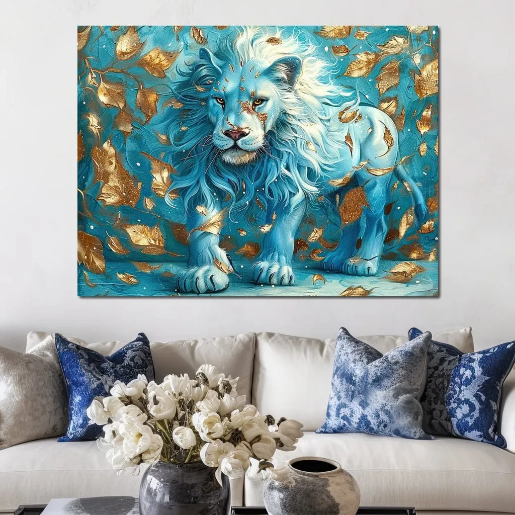 Blue Lion Golden Majesty of Autumn