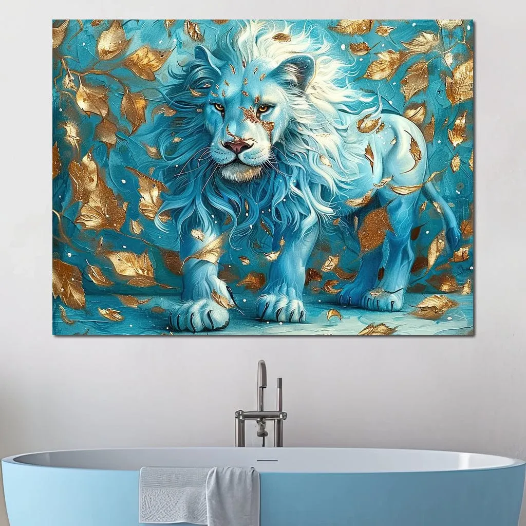 Blue Lion Golden Majesty of Autumn