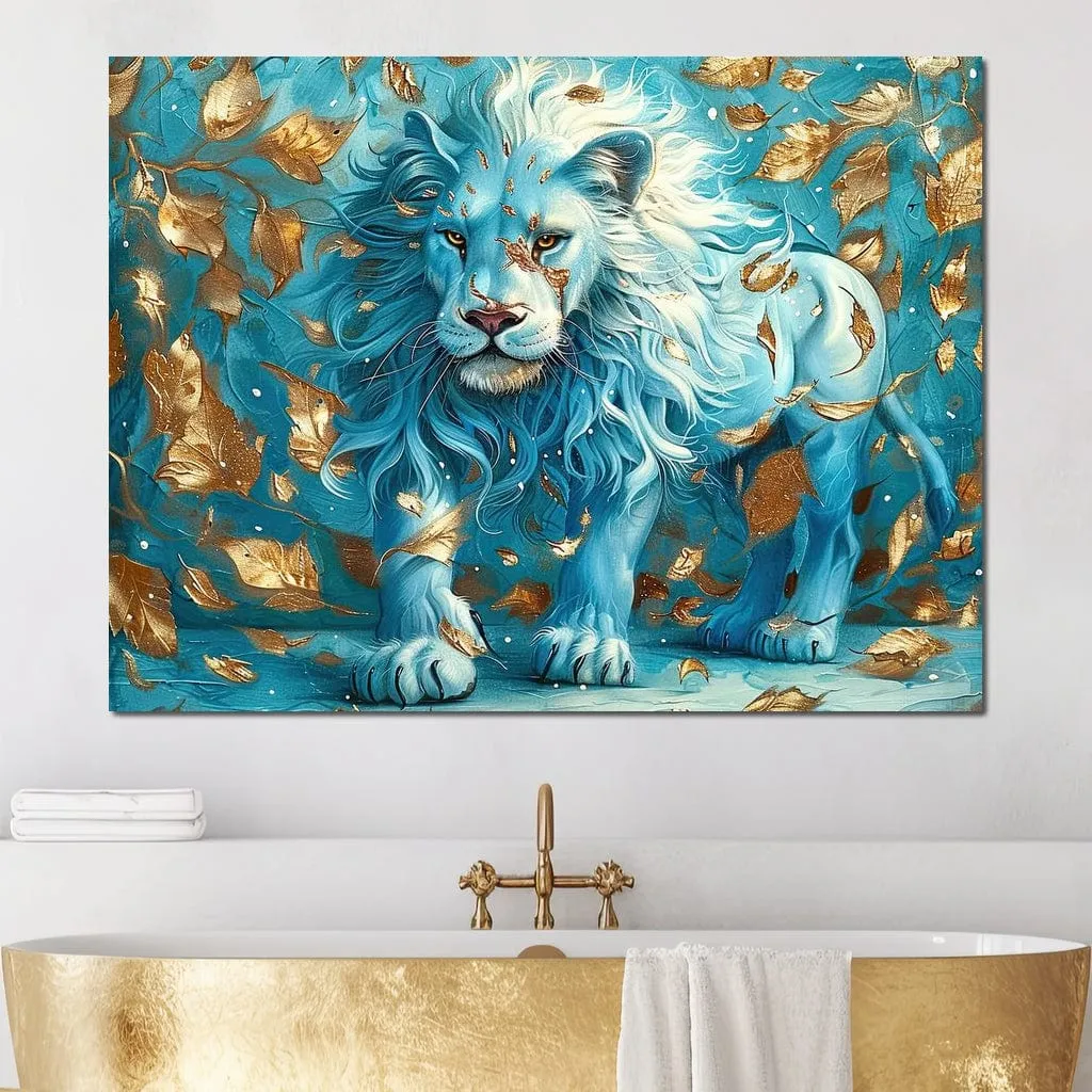 Blue Lion Golden Majesty of Autumn