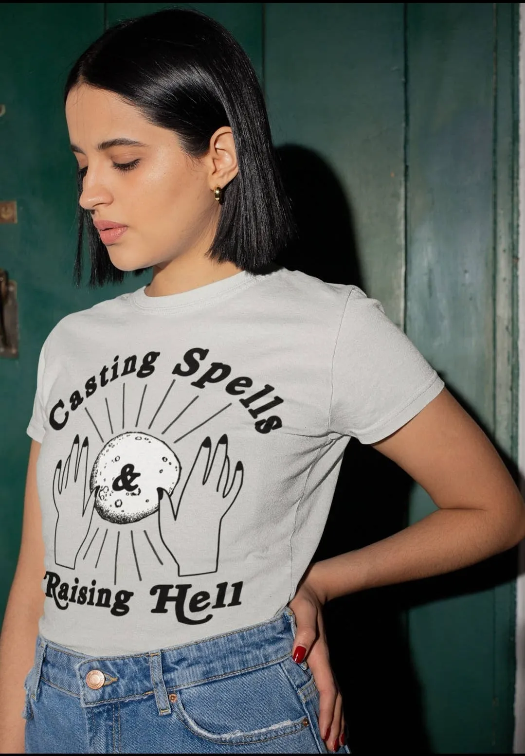 Casting Spells Crystal Ball Tee - Unisex Shirt