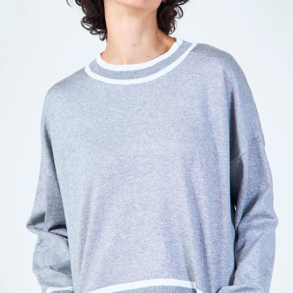 Classic knit pullover sweater wholesale