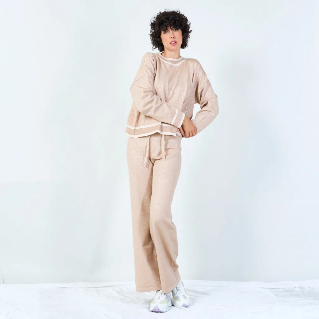Classic knit pullover sweater wholesale