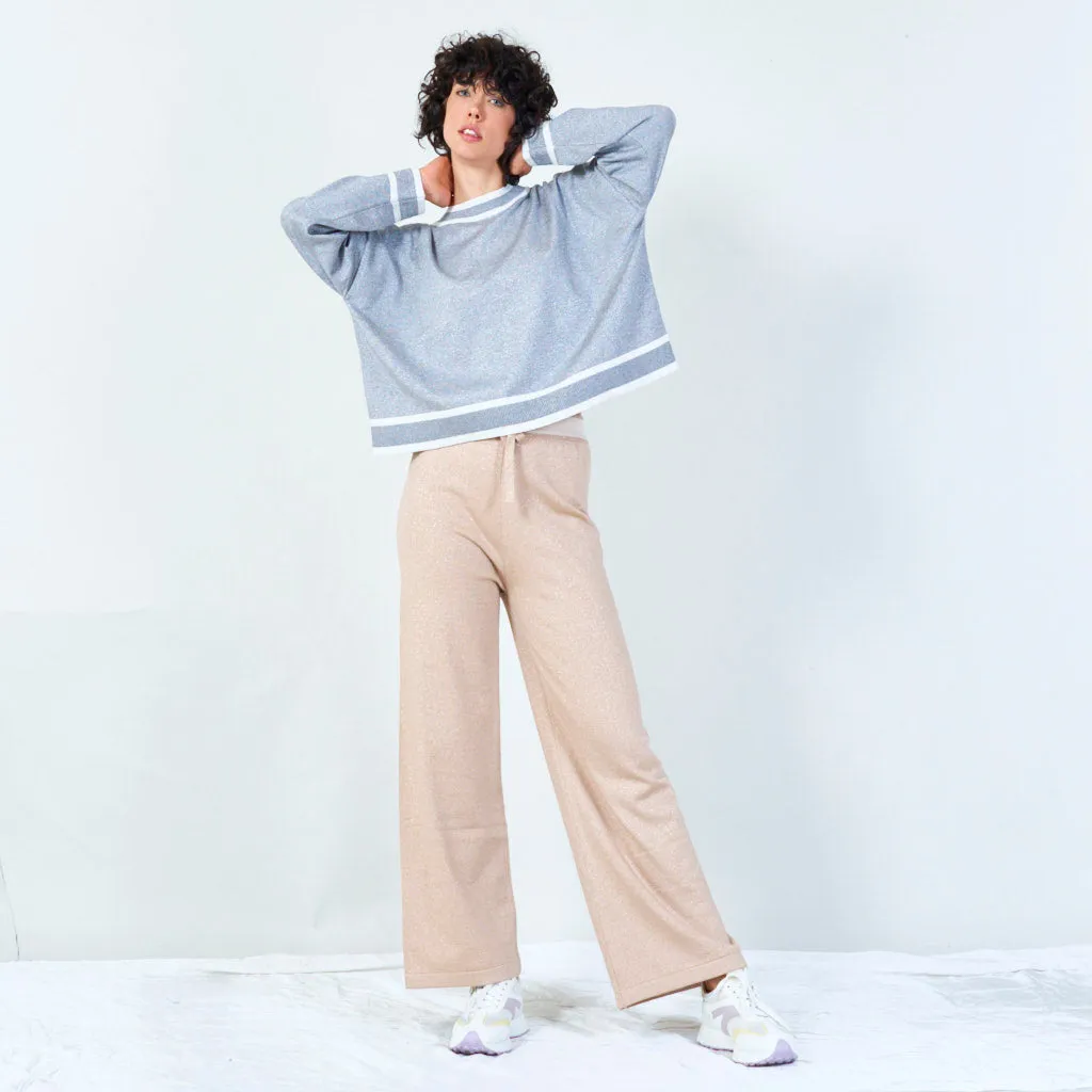 Classic knit pullover sweater wholesale