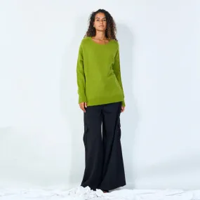 Cozy oversized knit sweater wholesale
