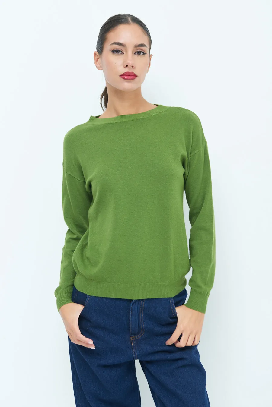 Crew neck sweater wholesale