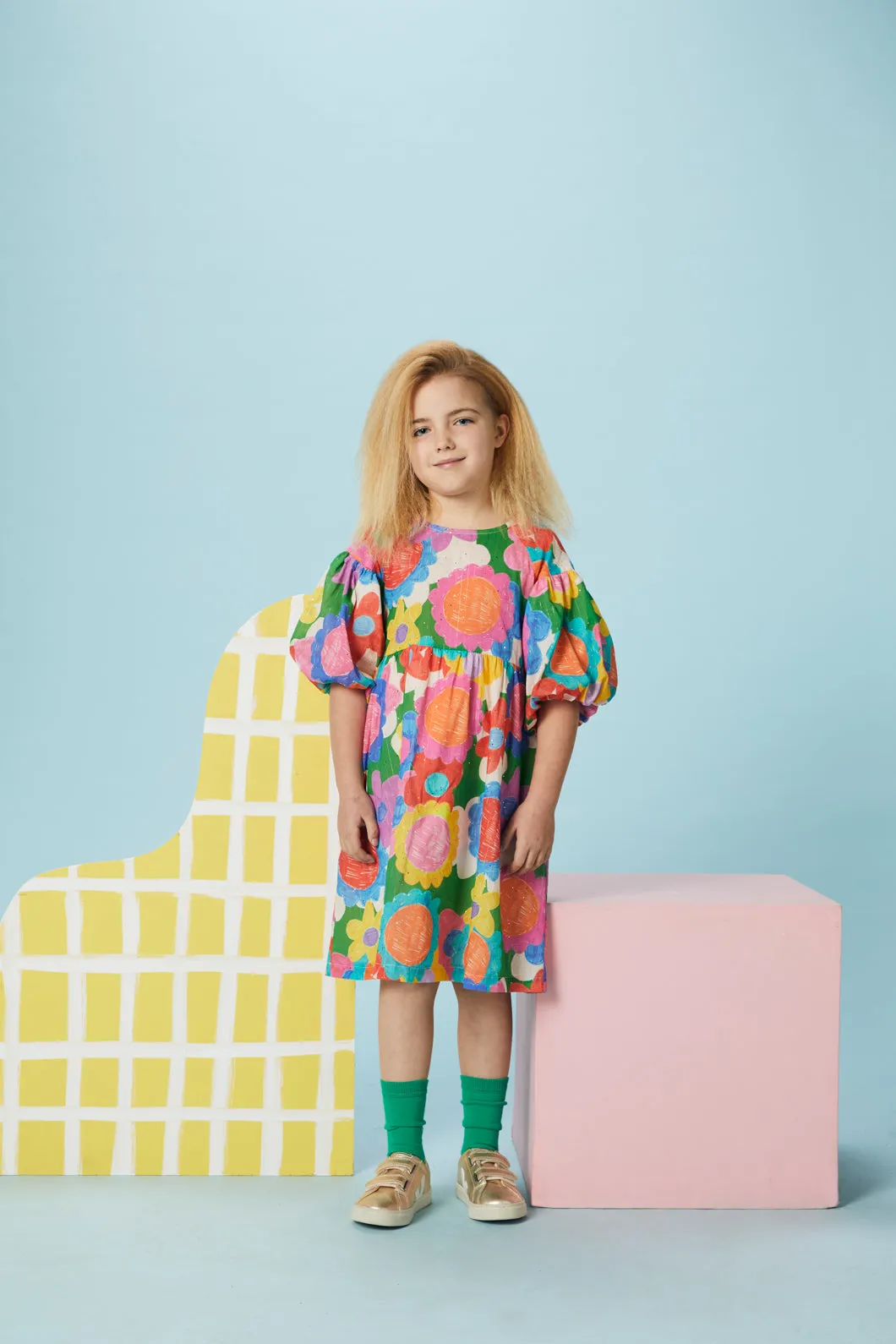 Daisy Lurex Kids Dress