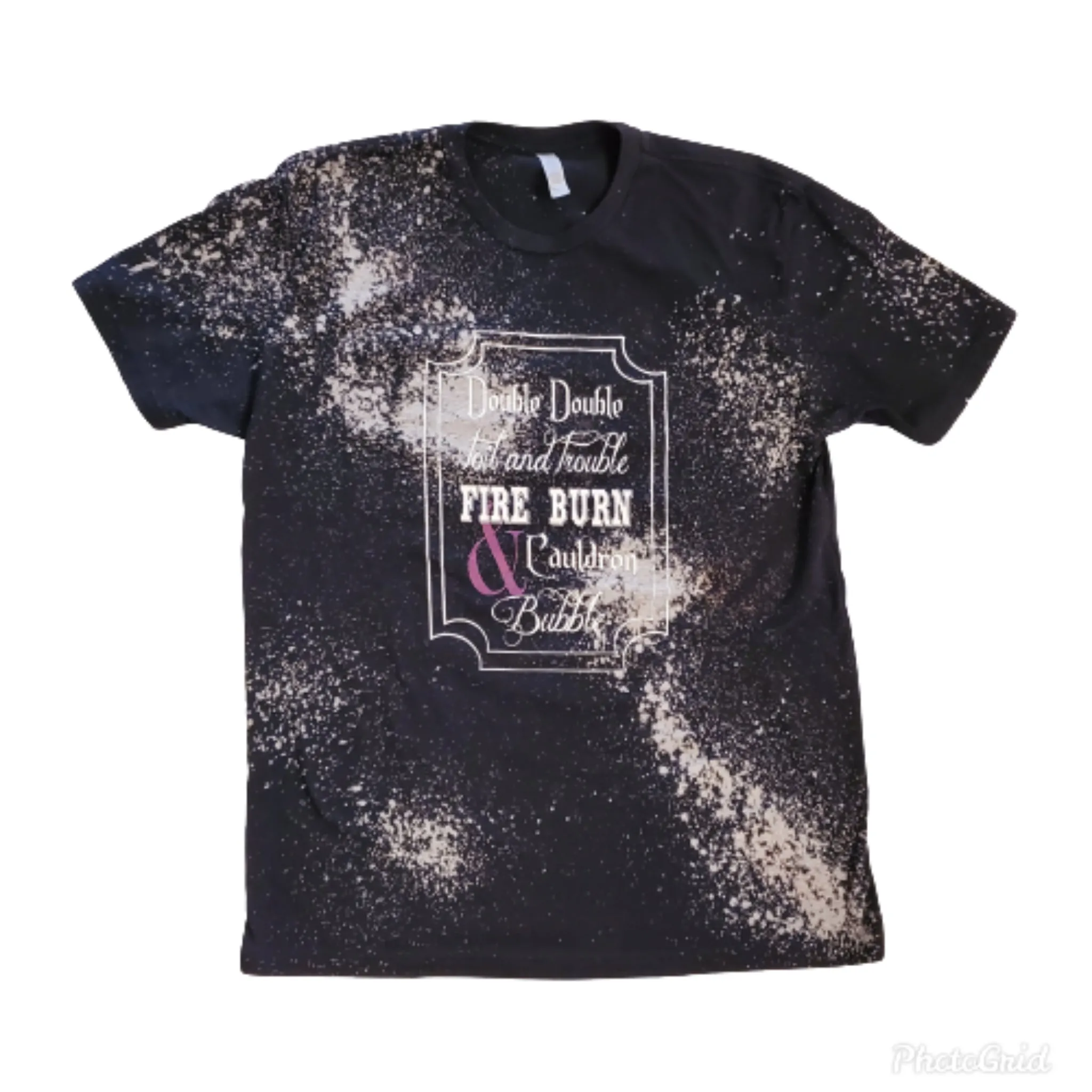 Double Double Toil & Trouble Distressed Tee - Unisex Shirt