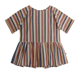Duke & Duchesses Charlie Dress - Multi Stripe