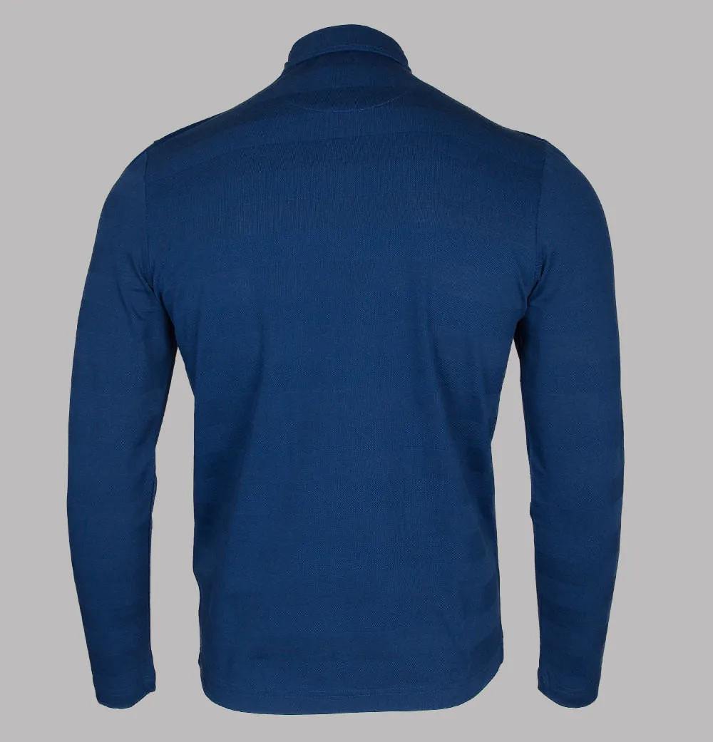 Farah Stapleton LS Polo Shirt Ultra Marine