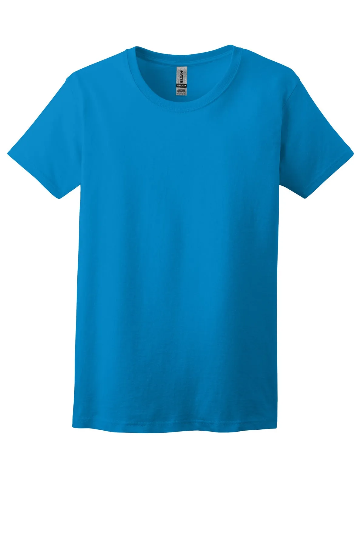 Gildan - Ladies Ultra Cotton 100% US Cotton T-Shirt. 2000L