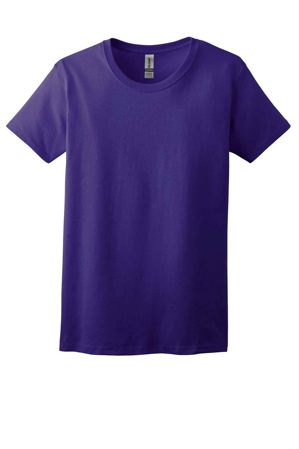 Gildan - Ladies Ultra Cotton 100% US Cotton T-Shirt. 2000L