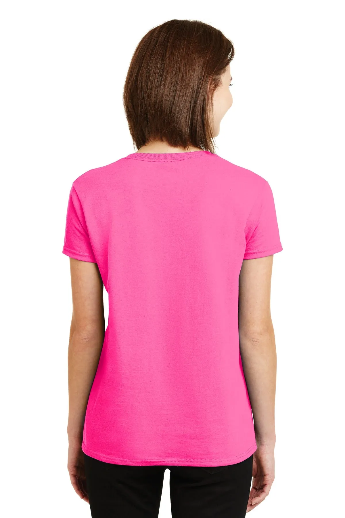Gildan - Ladies Ultra Cotton 100% US Cotton T-Shirt. 2000L