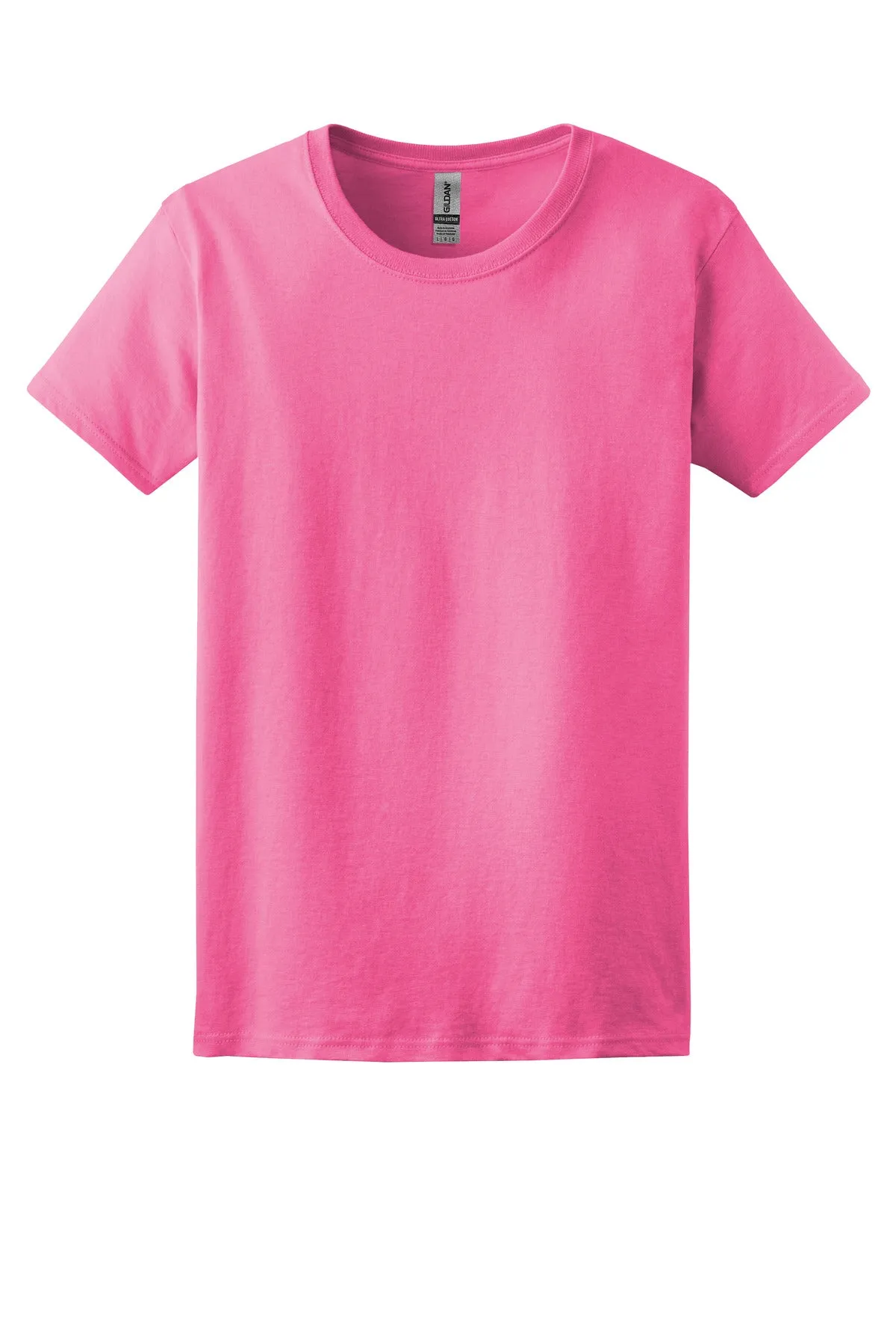 Gildan - Ladies Ultra Cotton 100% US Cotton T-Shirt. 2000L