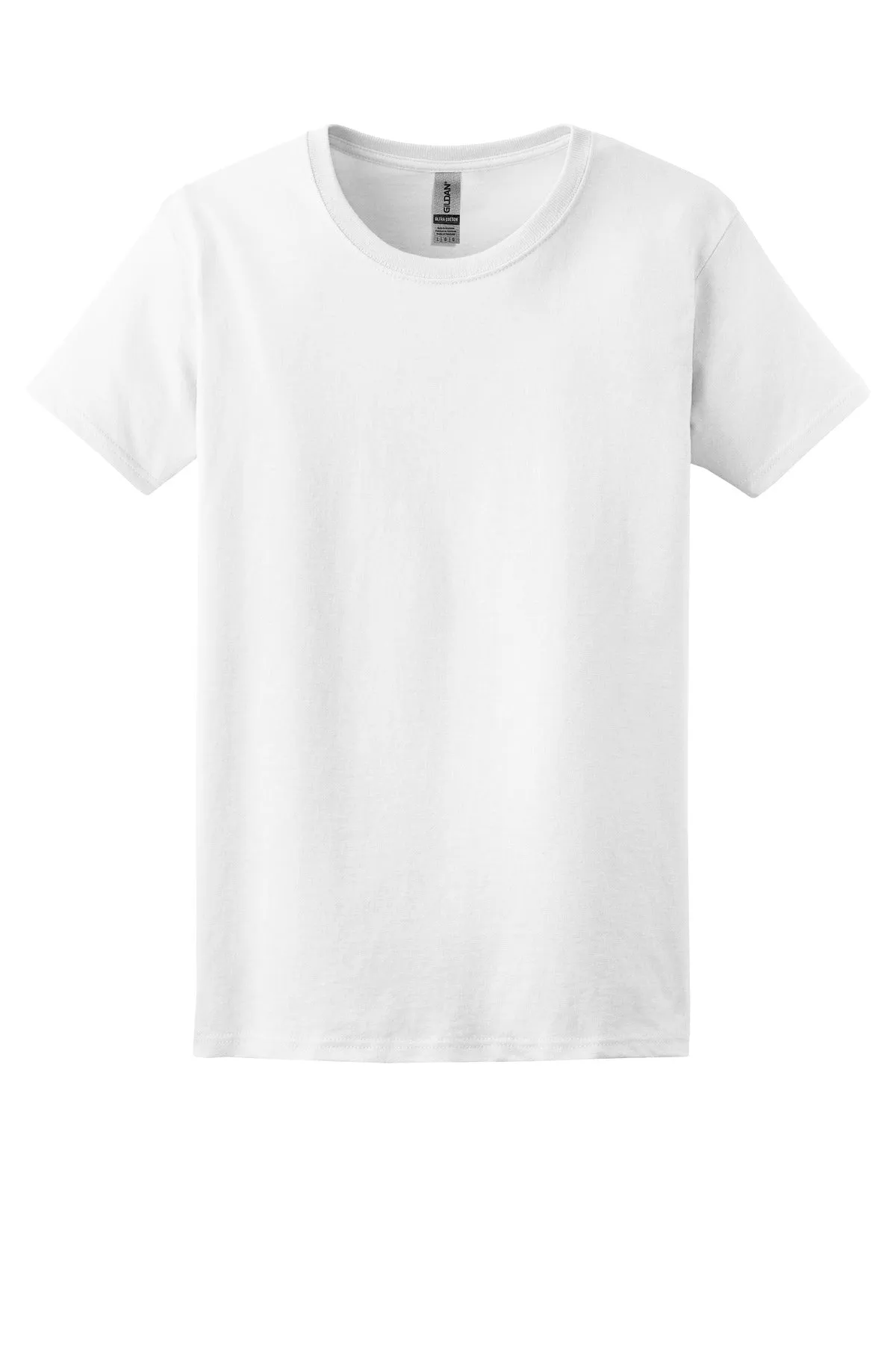 Gildan - Ladies Ultra Cotton 100% US Cotton T-Shirt. 2000L