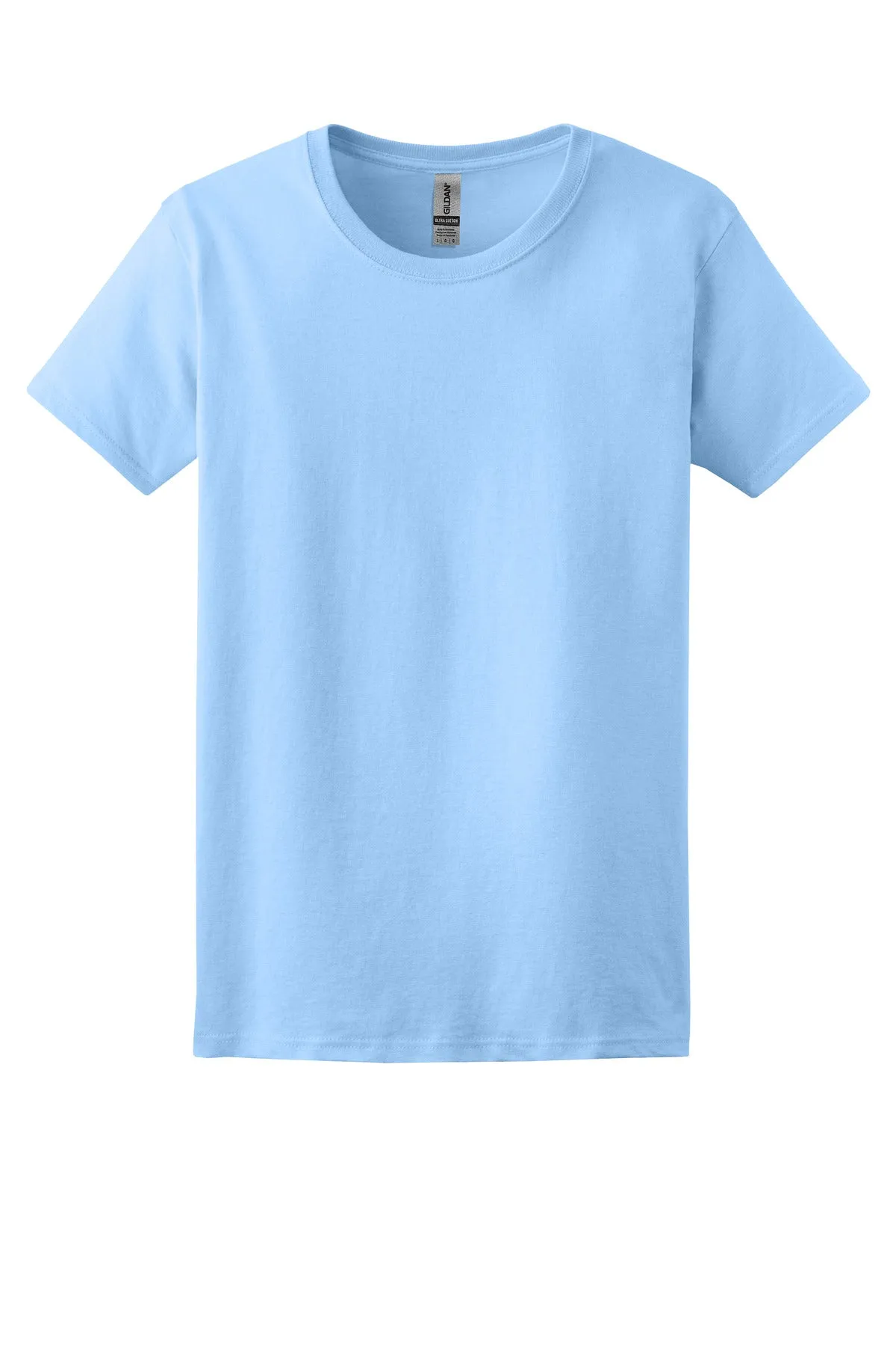 Gildan - Ladies Ultra Cotton 100% US Cotton T-Shirt. 2000L