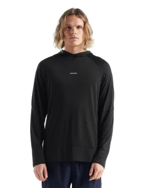 Icebreaker 125 Cool-Lite™ Sphere Merino Long Sleeve Hoodie (Mens) Black